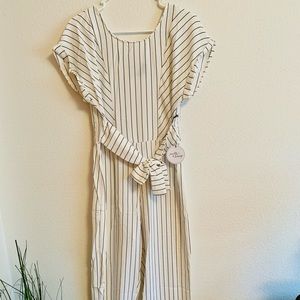 White Stripes Jumpsuit(Small,Medium and Large)